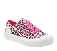 Rocket Dog Jazzin Plus Monroe Sneakers Rosa Caldo da Donna in Cotone - EUR 38