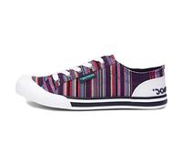 Rocket Dog Jazzin, Scarpe da Ginnastica, Multicolore Aloe Stripe Purple, 36 EU