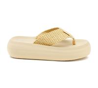 Rocket Dog Sandy Raffia Ciabatte Platform Donna Beige Sandali Casual Estate
