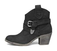 Rocket Dog Satira, Stivali da Cowboy Donna, Black Lewis, Numeric_37 EU