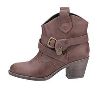 Rocket Dog Satire Stivali da Cowboy Donna, Marrone (Dark Brown C03) 39 EU