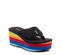 Rocket Dog Schiacciare, Infradito Donna, Multicolore, Nero, 37 EU