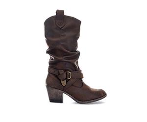 Rocket Dog Sidestep Stivali Marroni da Donna - EUR 36