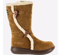 Rocket Dog Slope Camoscio Classico da Donna Polpaccio Alta Moda Stivale Marrone