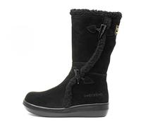 Rocket Dog Slope Stivali da Donna in Pelle Scamosciata Neri - EUR 38