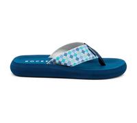 Rocket Dog Spotlight Knox Sandalo Platform Donna Geomeric Blu Infradito Slip-On