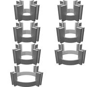 Rocket Fin Alignment Jig for Model Construction - Adjustable 4-Fin Design