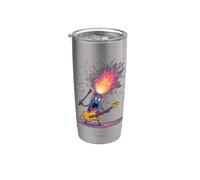 Rocket Flames - Costume da chitarra per bambini e bambine Bicchiere termico in acciaio inox doppia parete