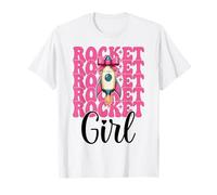 Rocket Girl Ingegnere aerospaziale Ingegneria Aeronautica Maglietta