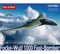 Rocket Models 47044 1/48 Fockke Wolf 1000 Bombardiere ad alta velocità in plastica Fist of War