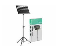 Rocket MUS-C5 T Leggio da Orchestra ad Altezza Regolabile, Nero