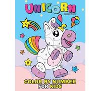 Rocket Publishing Unicorn Collection Color by Number for Kids (Tascabile)