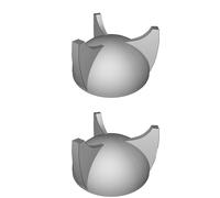 Rocket-Shaped Egg Cup Holder, Space-Themed Breakfast Table Accessory