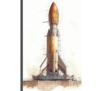 Rocket Ship Journal for Space Lovers: A lined 6x9 notebook for astronauts, engineers, scientists