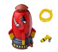Rocket Sprinkler Toy - Rocket Water Sprinkler, | Space Rocket Sprinkler con rotazione a 360 gradi, Hydro Launch 360 Rocket Space Rocket Sprinkler per ragazzi, volo di controllo della pressione 'ac