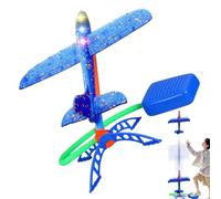 Rocket Stomper, STEM Learning Toy, Interactive Air-Powered Launcher, Strong Foam Rockets, Fun Outdoor Sport Game for Backyard, Yard, Beach, Park, Boys, Girls, Kids Ages 1-3