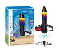 Rocket Toy, Launching Rocket with Parachute, Fun Science Learning Activity, Lightweight and Easy to Use for Parent-Child Interaction, Students, Group, Games, 9.45 Inches