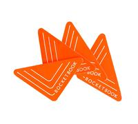 Rocketbook Beacons - Digitize Your Whiteboard - Reusable Stickers to Upload Your Whiteboard Notes to The Cloud (5 Pack), BEA-A4-K-5P