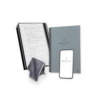 Rocketbook Fusion Planner Agenda Appunti Digitale Riutilizzabile, Formato Executive 15 cm x 22,4 cm, Grigio - Calendario Mensile e Settimanale, To-Do List Giornaliera, Pagine a Righe e Puntinate