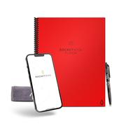 Rocketbook Fusion Smart Reusable Notebook - Calendar, To-Do Lists, and Note Template Pages with 1 Pilot Frixion Pen & 1 Microfiber Cloth Included - A