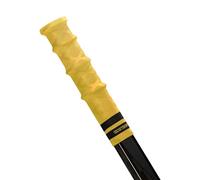 ROCKETGRIP - Impugnatura sportiva per mazza da hockey su ghiaccio - Manici da hockey in gomma - Accessori da hockey per adulti e bambini (giallo-nero, senior/intermediate)