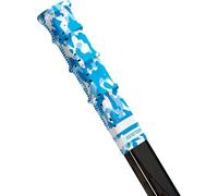 ROCKETGRIP - Impugnatura sportiva per mazza da hockey su ghiaccio - Maniglie forate - Accessori per hockey su ghiaccio, taglia unica (Camo - Blue)