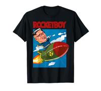 Rocketman Kim Jong Un divertente nordcoreano Dank Meme Maglietta