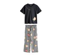 Rockett St George Pigiama colori misti / nero Donna Rockett St George 5XL
