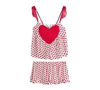 Rockett St George Shorty rosso / bianco Donna Rockett St George L