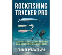 Rockfishing Tracker Pro: Cuaderno técnico y diario de salidas para pesca ultraligera desde costa