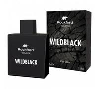 Rockford, Wildblack, After Shave, Dopobarba Uomo, con Note Agrumate e Speziate di Zenzero, Timo, Pompelmo, Bergamotto, cannella, mela, Incenso, Artemisia, Ambra, Cuoio, Vetiver, Patchouli, 100 ml