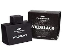 Rockford, Wildblack, After Shave, Dopobarba Uomo, con Note Agrumate e Speziate di Zenzero, Timo, Pompelmo, Bergamotto, cannella, mela, Incenso, Artemisia, Ambra, Cuoio, Vetiver, Patchouli, 100 ml