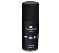 Rockford Deodorante Spray Uomo, Deodorante Profumato Wildblack, 150 ml