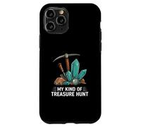 Rockhounding Treasure Hunt Mining Gemstone Geology Custodia per iPhone 11 Pro