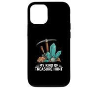 Rockhounding Treasure Hunt Mining Gemstone Geology Custodia per iPhone 12/12 Pro