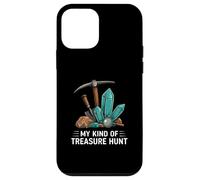 Rockhounding Treasure Hunt Mining Gemstone Geology Custodia per iPhone 12 mini