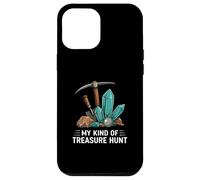 Rockhounding Treasure Hunt Mining Gemstone Geology Custodia per iPhone 12 Pro Max