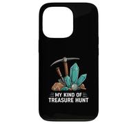 Rockhounding Treasure Hunt Mining Gemstone Geology Custodia per iPhone 13 Pro