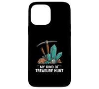 Rockhounding Treasure Hunt Mining Gemstone Geology Custodia per iPhone 13 Pro Max