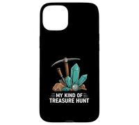 Rockhounding Treasure Hunt Mining Gemstone Geology Custodia per iPhone 15 Plus