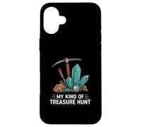 Rockhounding Treasure Hunt Mining Gemstone Geology Custodia per iPhone 16 Plus