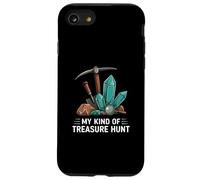 Rockhounding Treasure Hunt Mining Gemstone Geology Custodia per iPhone SE (2020) / 7 / 8