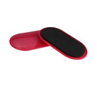 rockible 2 Pezzi Core Sliders Ab Floor Gliders Allenamento della Dischi scorrevoli per l'equilibrio dei Piedi Portatili per la Palestra di casa, Rosso