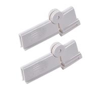 rockible 2 Pezzi di Clip per Sigillare Cartoni Del Latte, Sigillatrice per Sacchetti Alimentari, Clip per Sigillare Alimenti, Clip per Bevande in Scatole per, Bianco