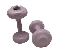 rockible 2 Pezzi di manubri riempiti d'Acqua per Bambini, Attrezzatura per l'allenamento, Attrezzatura per Il Fitness a casa, 2kg