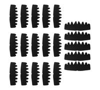rockible 20 Pezzi di Forma per Cappelli da Baseball, Cuscinetti Universali, Fodere per Cappelli Compatte, Supporto, Nero