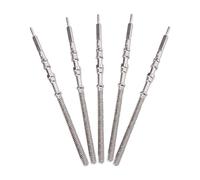 rockible 5 pezzi stelo di carica dell'orologio riparazione del movimento dell'orologio di riparazione dell'orologio con testa della maniglia della barra