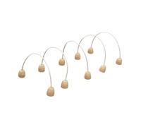 rockible 5x Croquet Wicket Sostituzione Fun Gruppo Fun Gruppo Riutilizzabile per bambini Croquet Concorso set di mazze per bambini per bambini