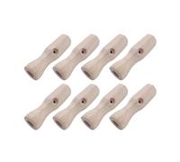 rockible 8 Maniglie per Tavolo da Calcio Balilla in Legno, Facili da installare, Ideali per Il Divertimento dei Bambini. Maniglie di Ricambio ergonomiche e