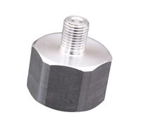 rockible Adattatore per bombola di CO2, convertitore da 3/8-24UNF a TR21-4 in metallo per produttori di per birra fatta in casa, raccordo per mini